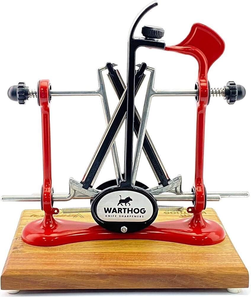 WARTHOG ELITE SHARPENER RED W BLOCK- EA4RD