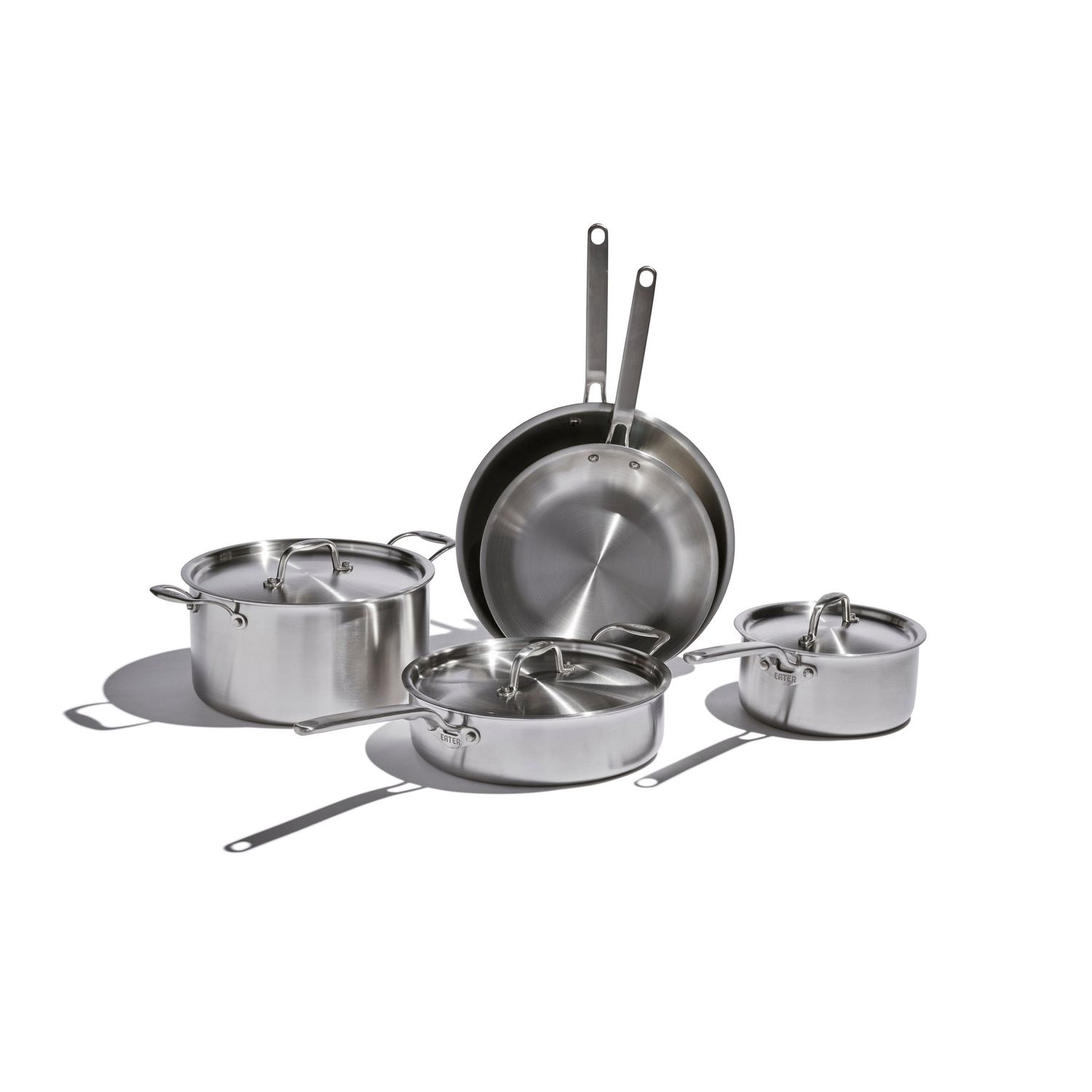 EATER 8pc. CORE S/S COOKWARE SET - EAT-17308