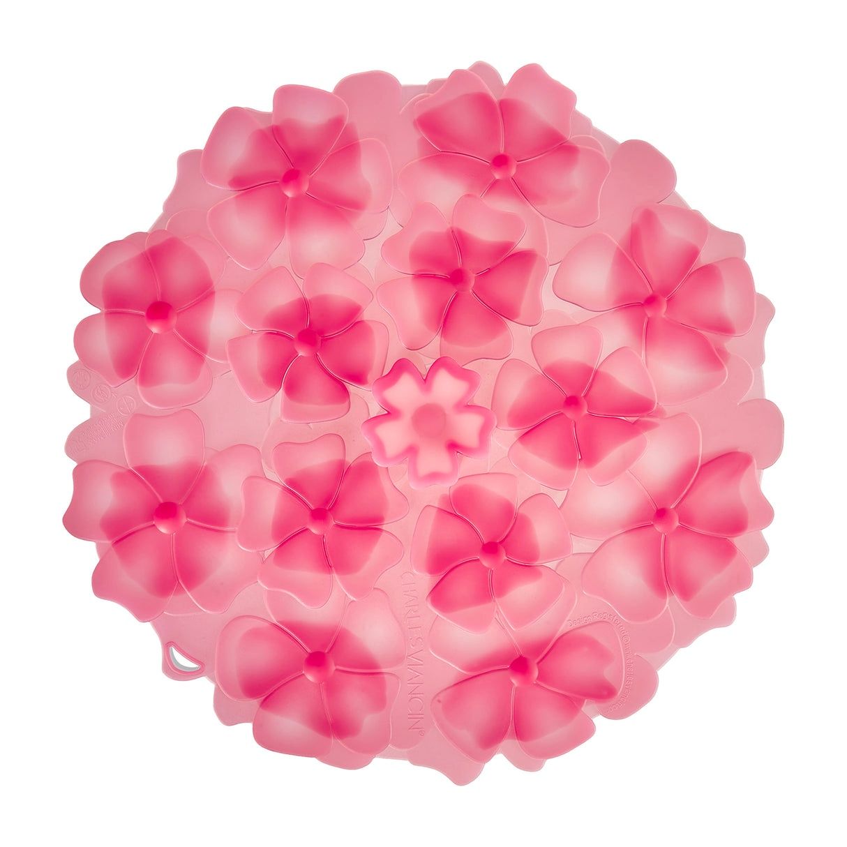 LG. GERANIUM LID 11&quot; DEEP PINK - CVI-7401