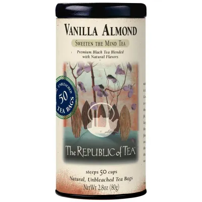 VANILLA ALMOND TEA BAGS - 40004