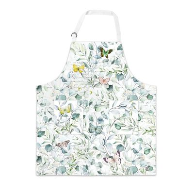 BUTTERFLY FIELDS ADULT APRON W/ POCKETS - 811439