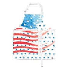 RED WHITE &amp; BLUE APRON - APR343