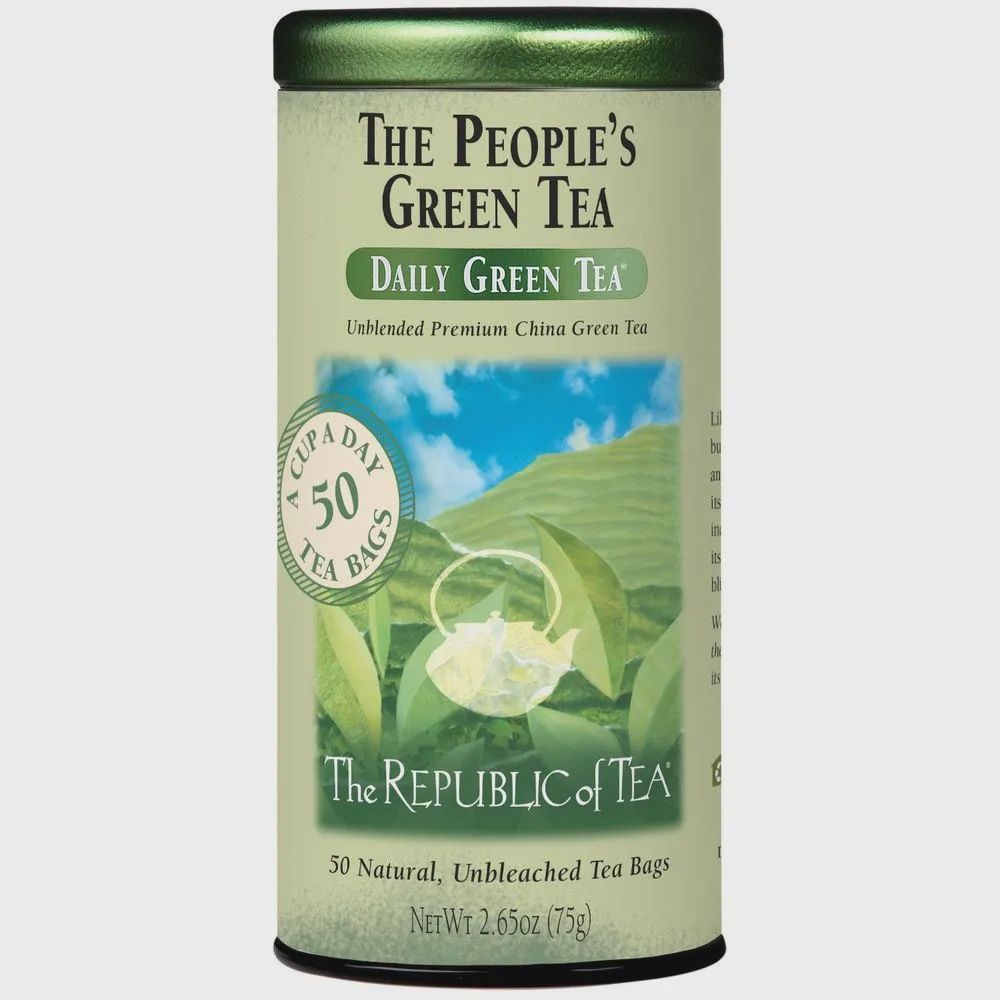 THE PEOPLES GREEN TEA BAGS - 40077