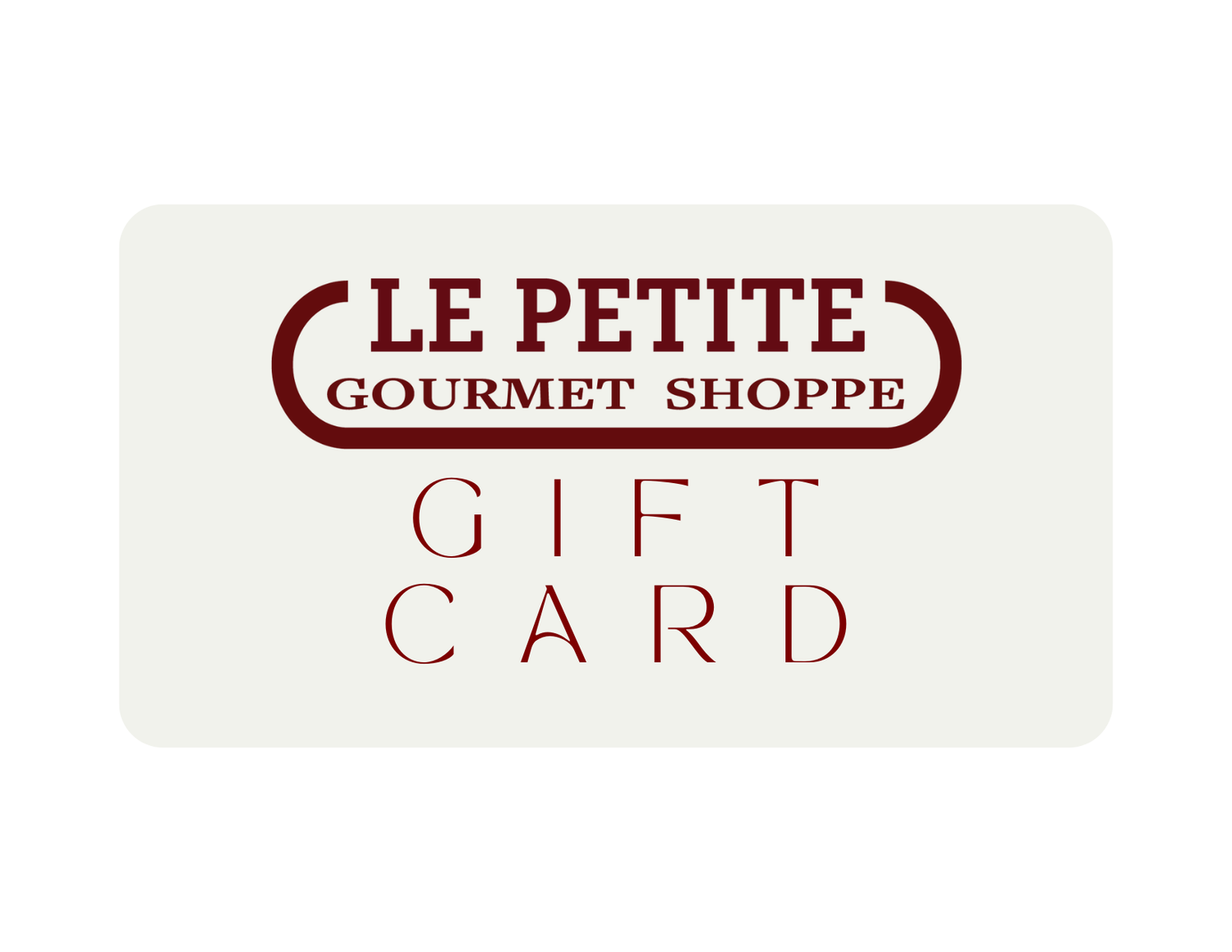Le Petite Gift card
