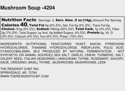 SOUP FOR 2 MUSHROOM SOUP - 4204B
