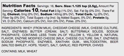 BEER CHEDDAR DIP MIX - 1007B