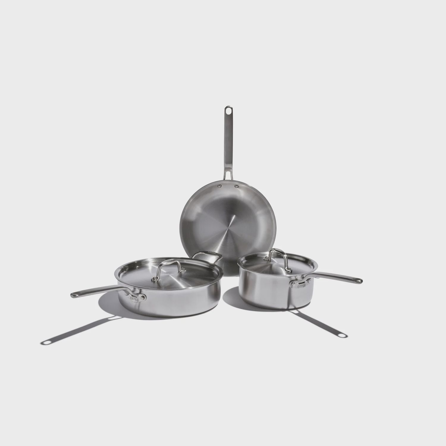 EATER 5pc.  ESSENTIALS S/S COOKWARE SET - EAT-17305