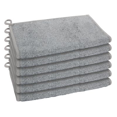 OGGI SET/6 GREY BAMBOU KITCHEN CLOTHS - 8881.10