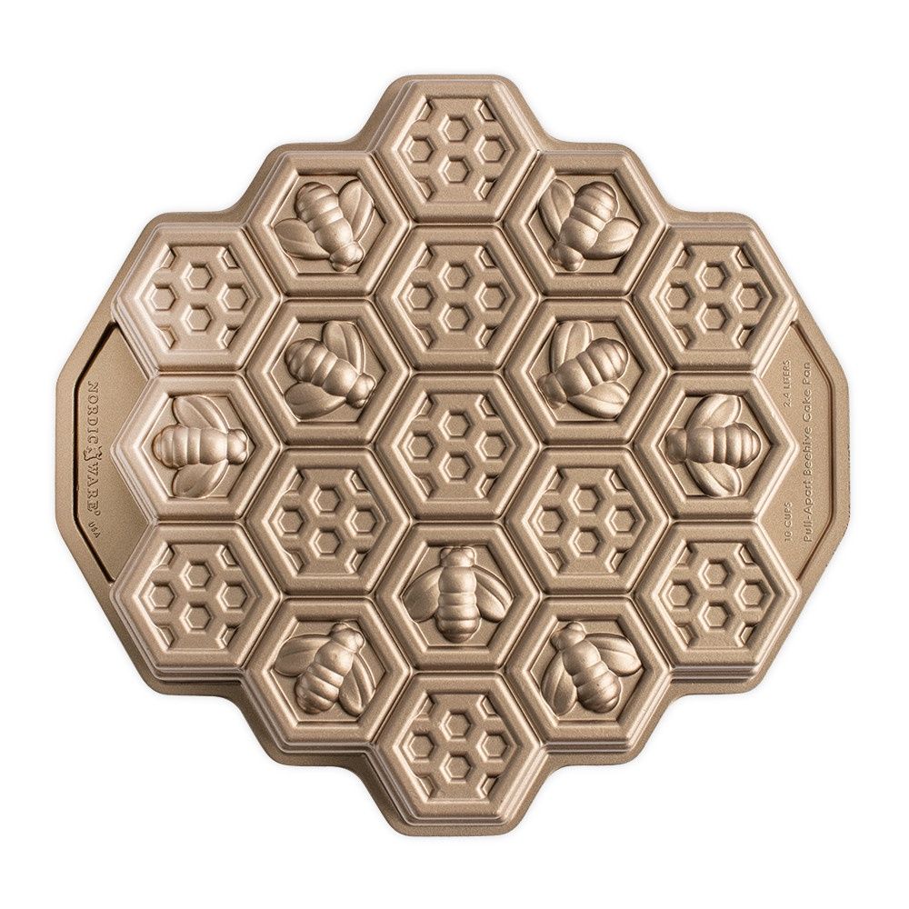 HONEYCOMB TOFFEE COLOR PULL-APART PAN - 85477