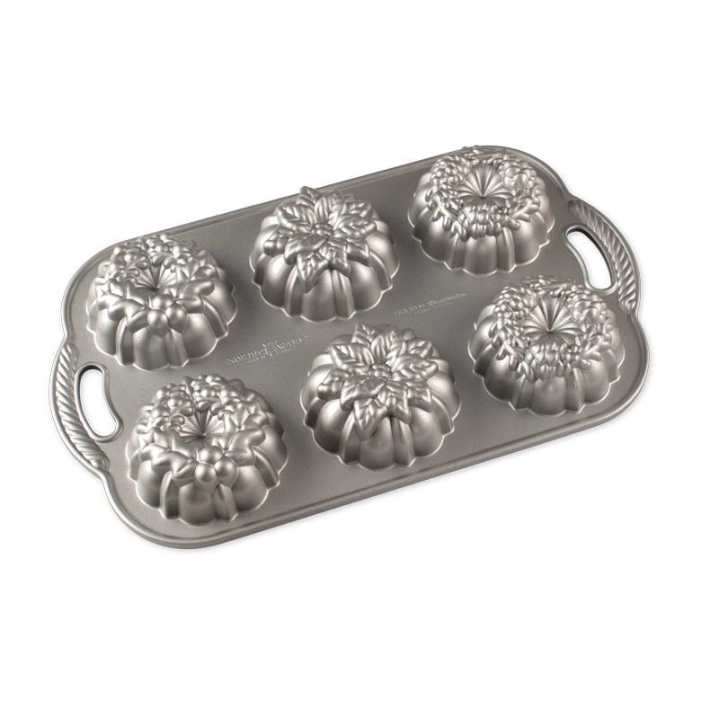 WREATHLETTES SILVER CAKELETS PAN - 94648