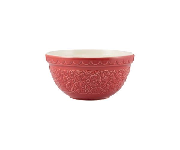 S30 IN THE FOREST HEDGEHOG RED 8.25&quot; BOWL - 2002.151U