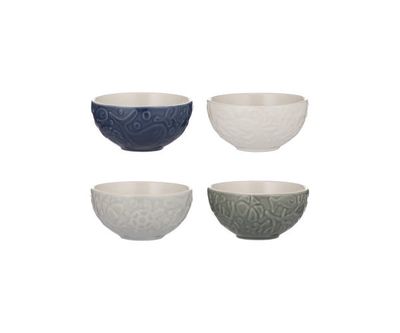 NAUTICAL SET/4 MINI BOWLS - 2002.161U