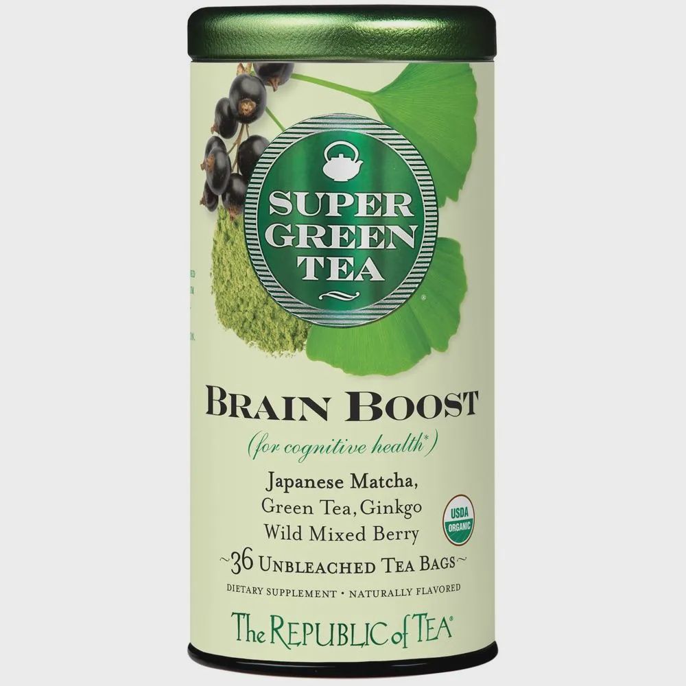BRAIN BOOSTER SUPERGREEN TEA - 40912