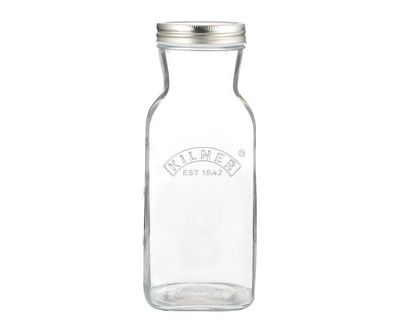 34 OZ. JUICE AND SAUCE BOTTLE W/ LIDS - 0025.075
