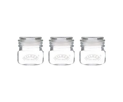 8.5 OZ. SQAURE PUSH TOP JAR SET/3 - 0025.076