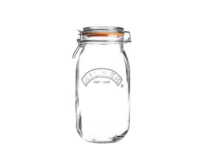 68 OZ. ROUND CLIP TOP JAR - 0025.493U