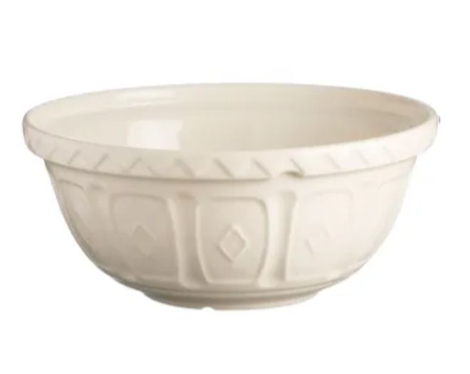 S24 CREAM 9.75&quot; MIXING BOWL - 2001.954U