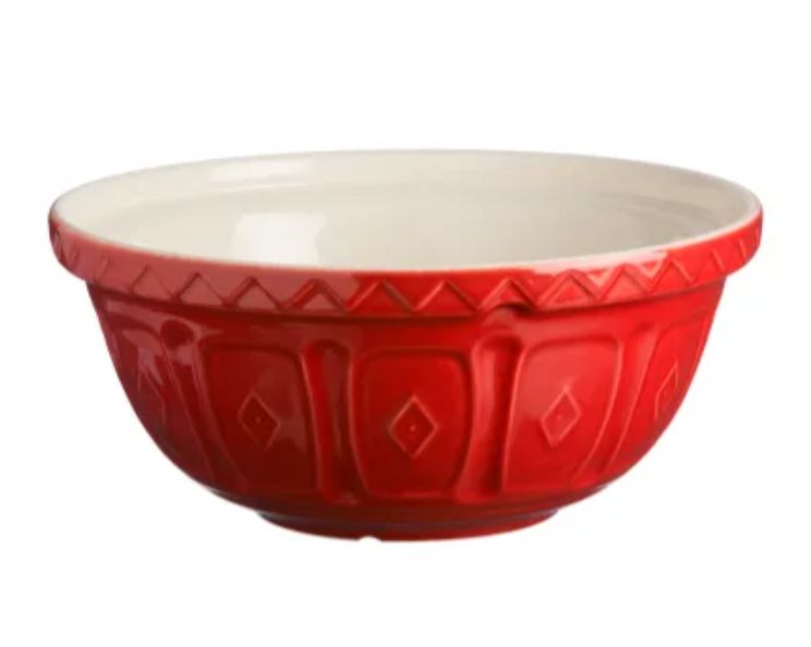 S12 RED 11.5&quot; MIXING BOWL - 2001.360U