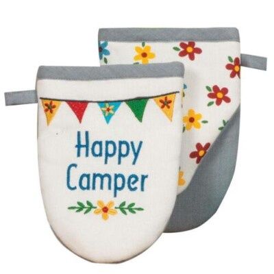 HAPPY CAMPER GRABBER MITT - R4255