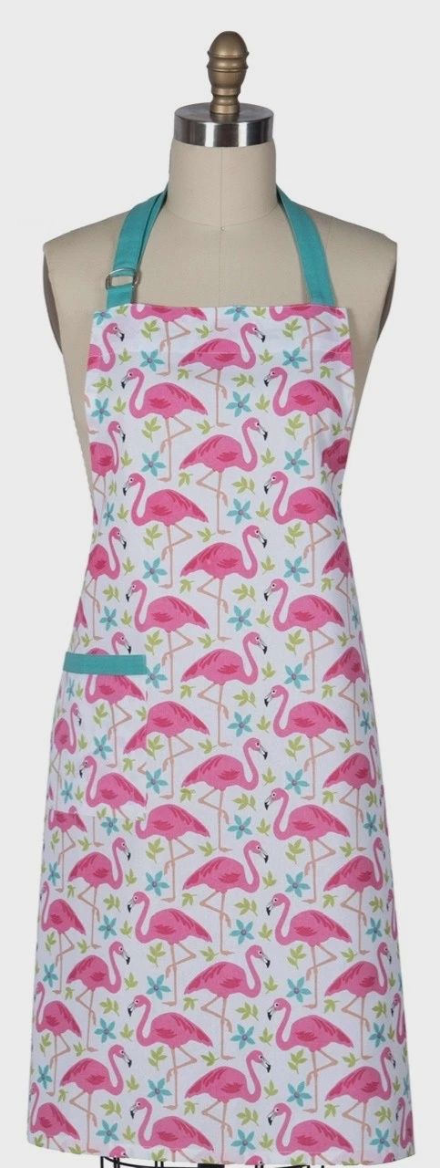 FLAMINGO ADULT CHEF APRON - R4531