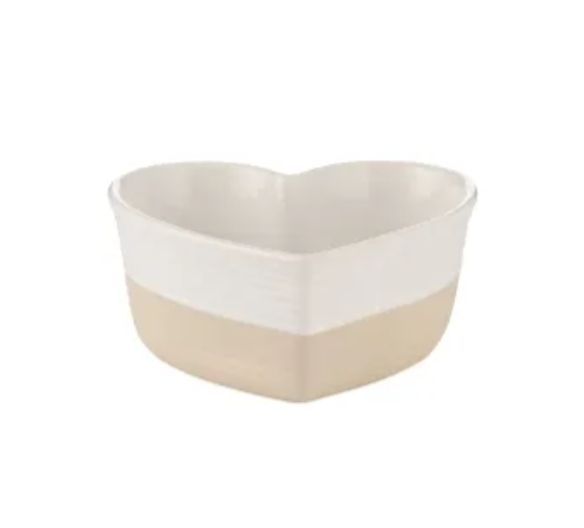 RUSTIC CHARM HEART RAMEKIN - 2002.286U