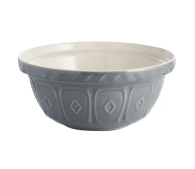 S 24 GREY 9.75&quot; MIXING BOWL - 2002.201U