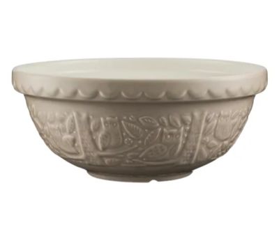 S18 IN THE FOREST OWL STONE 11&quot; BOWL - 2001.331U