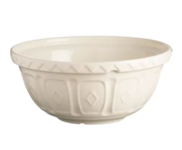 S12 CREAM 11.75&quot; MIXING BOWL - 2001.838U