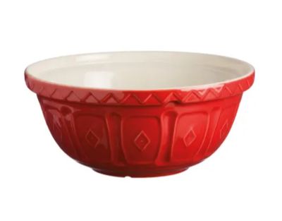 S18 RED 11&quot; MIXING BOWL - 2001.961U