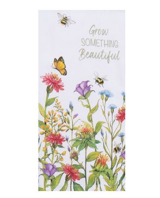 BF GROW SOMETHING BEAUTIFUL DP TERRY TOWEL - R8423