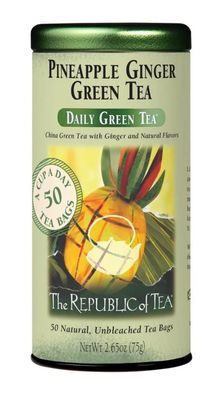 PINEAPPLE GINGER GREEN TEA - 40074