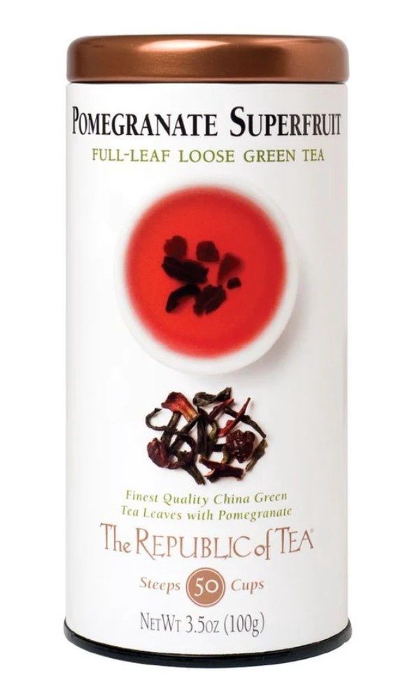 POMEGRANATE GREEN LOOSE TEA - 10019