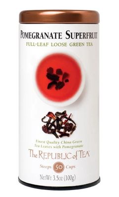 POMEGRANATE GREEN LOOSE TEA - 10019