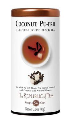 COCONUT PU-ERH FULL LEAF - 3.0 oz - 10093