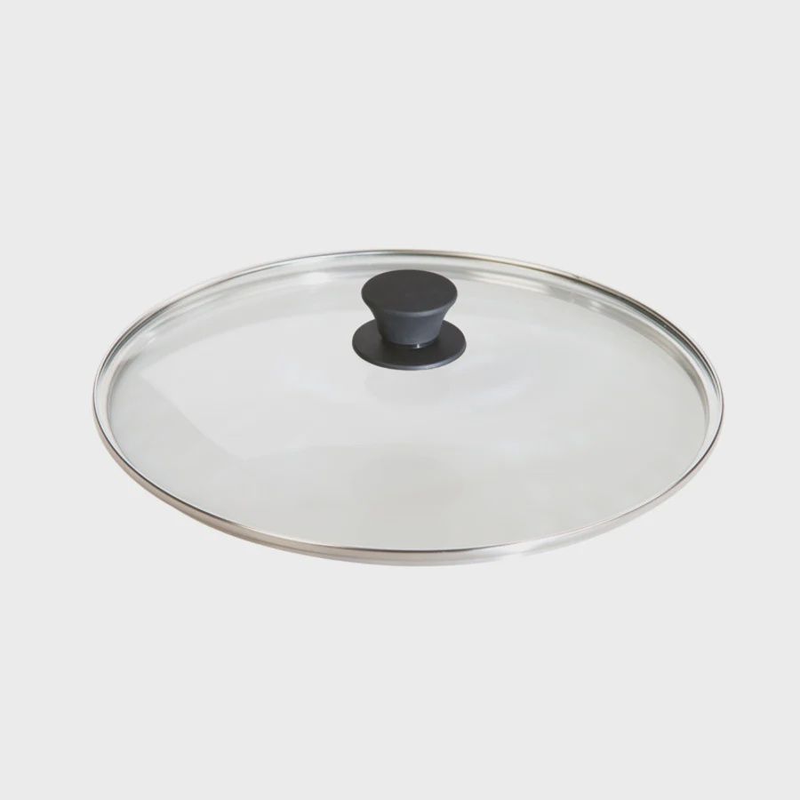 12" LODGE TEMERED GLASS LID - GL12