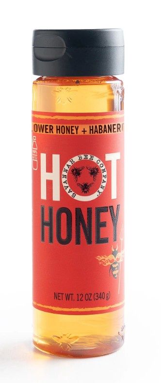 12 oz HOT HONEY - PLASTIC SQUEEZE BOTTLE -PL-HTHOT