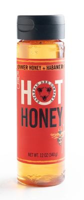 12 oz HOT HONEY - PLASTIC SQUEEZE BOTTLE -PL-HTHOT