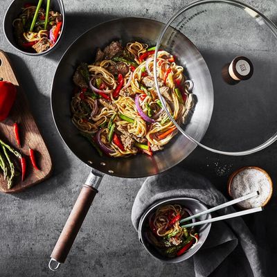 ZWI DRAGON 12" WOK W/LID - 1010712