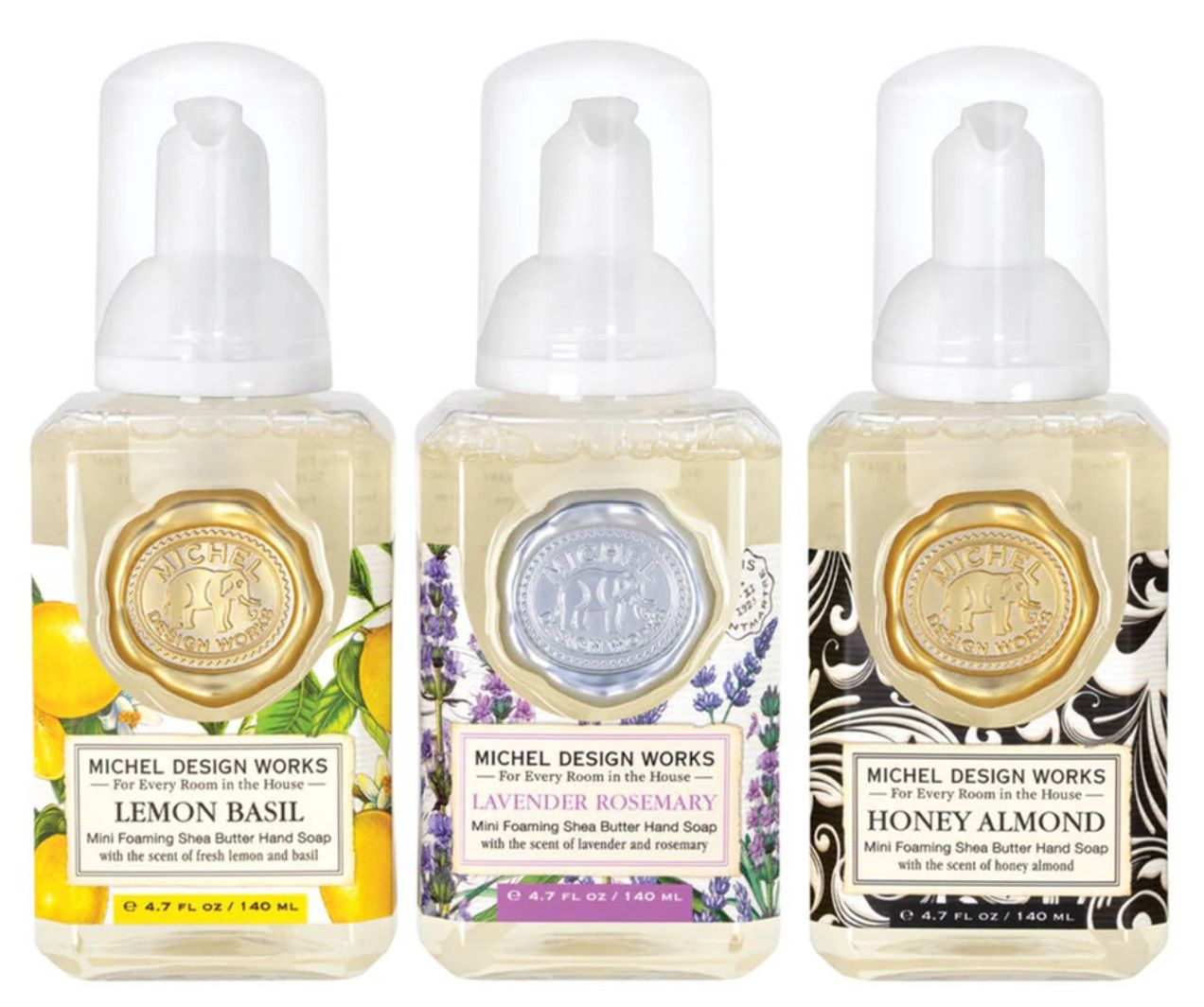 MDW THE CLASSICS MINI FOAMING HAND SOAP SET/3 - 819001