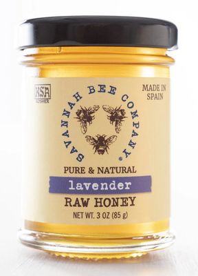3 oz LAVENDER HONEY JAR - H3LAV