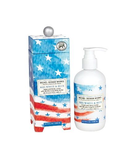 RED, WHITE &amp; BLUE HAND LOTION