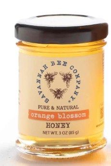 3 oz ORANGE BLOSSOM HONEY JAR - H3OB