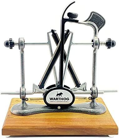 WARTHOG ELITE SHARPENER GUN METAL GREY W/BLOCK- EA4GG