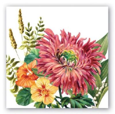 DAHLIAS COCKTAIL NAPKIN - 814418