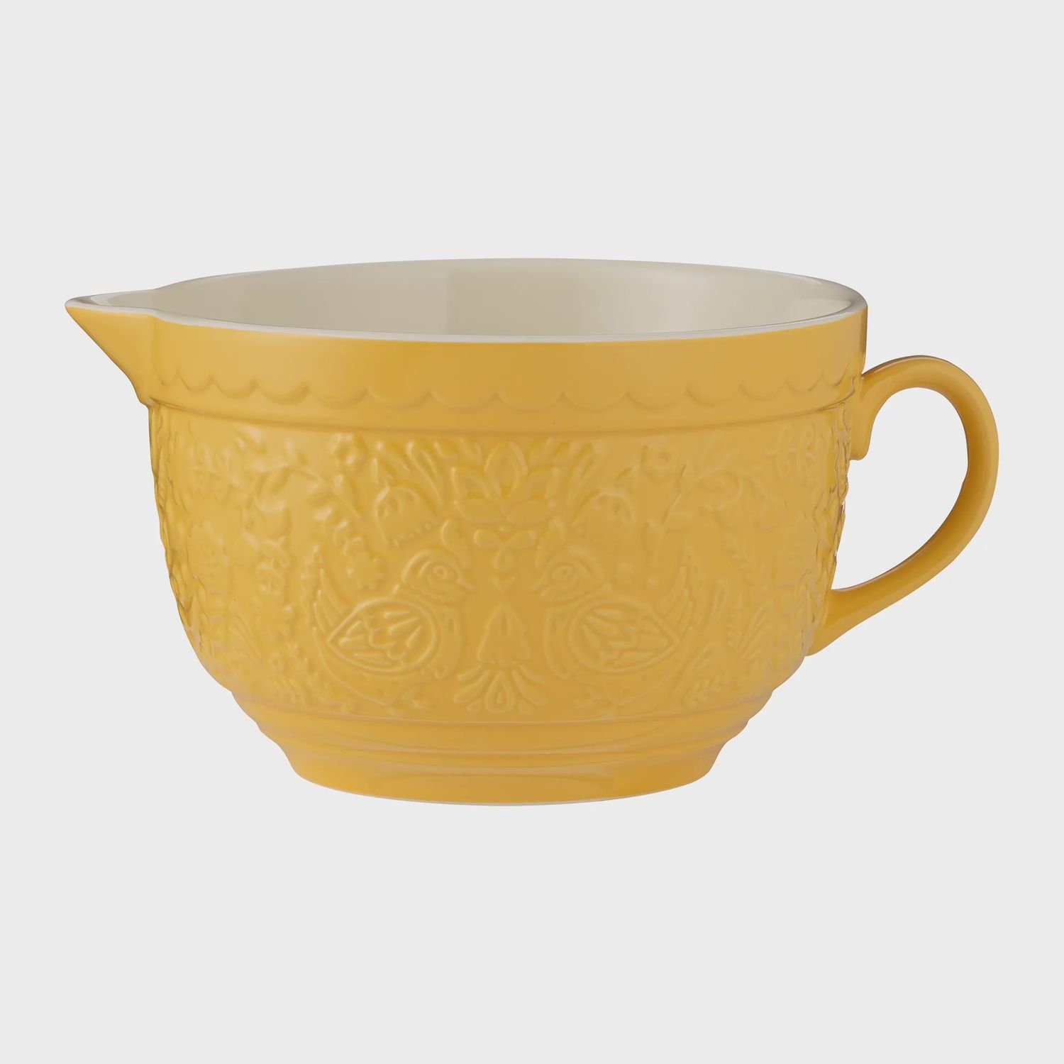 HOME-TO-ROOST YELLOW BATTER BOWL - 2002.268U