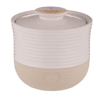 RUSTIC CHARM STORAGE JAR - 2002.283U
