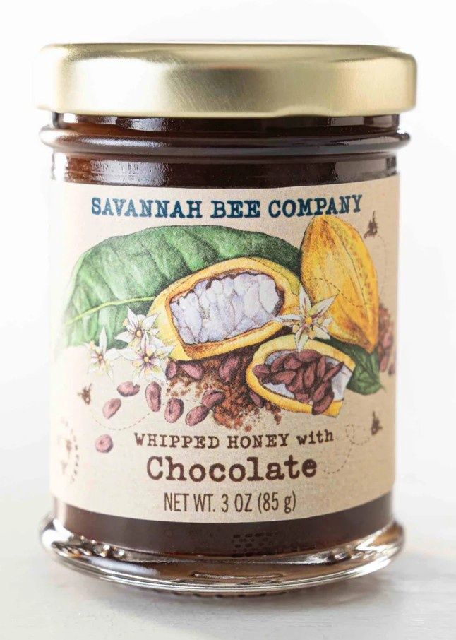 3oz HONEY WHIPPED W/ CHOCOLATE JAR - H3WCHOC