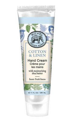 MDW COTTON &amp; LINEN 1 oz. HAND CREAM - 813417
