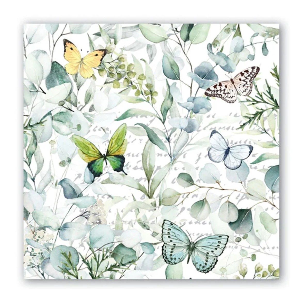 MDW BUTTERFLY FIELDS COCKTAIL NAPKINS - 814439