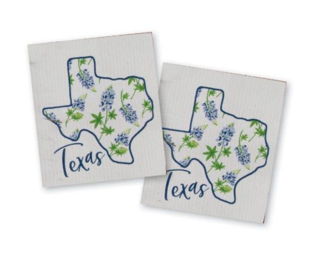 KD SWEDISH FUN CLOTHS BLUEBONNETS - R8168